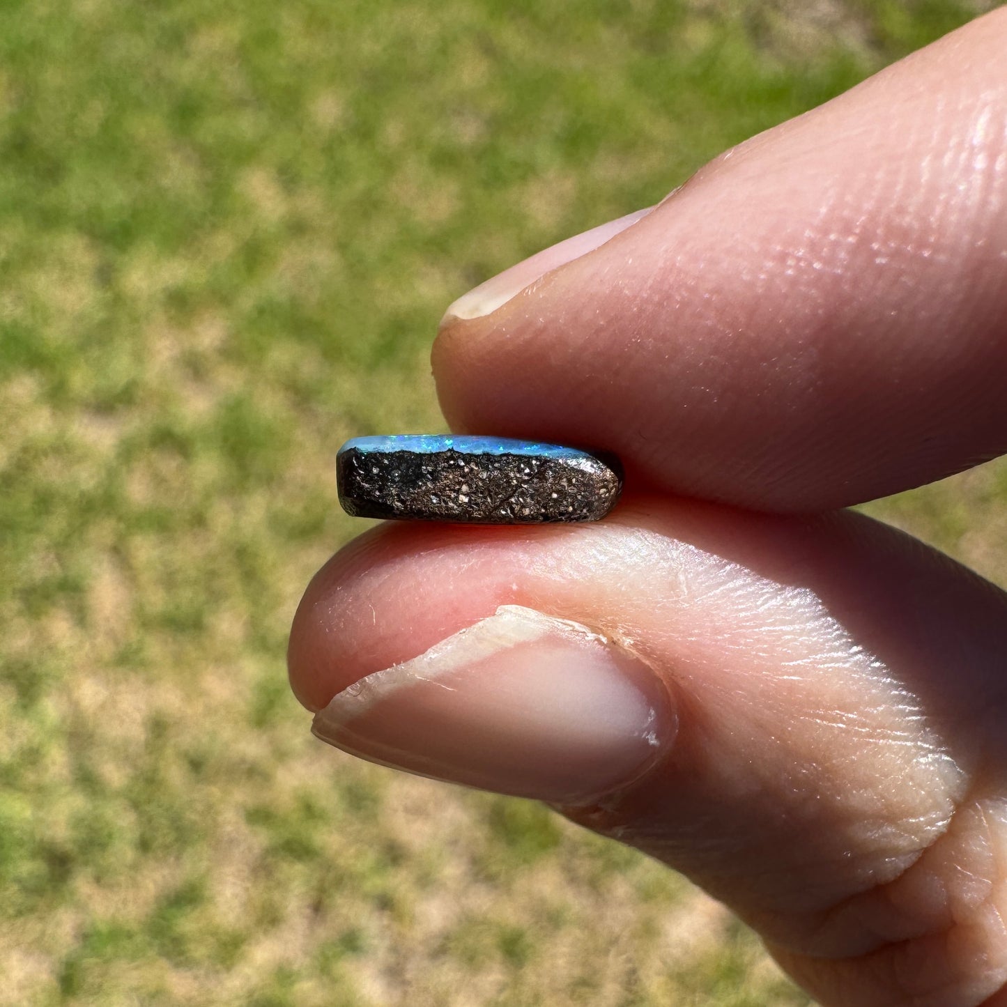 1.59 Ct small boulder opal - Broken River Mining