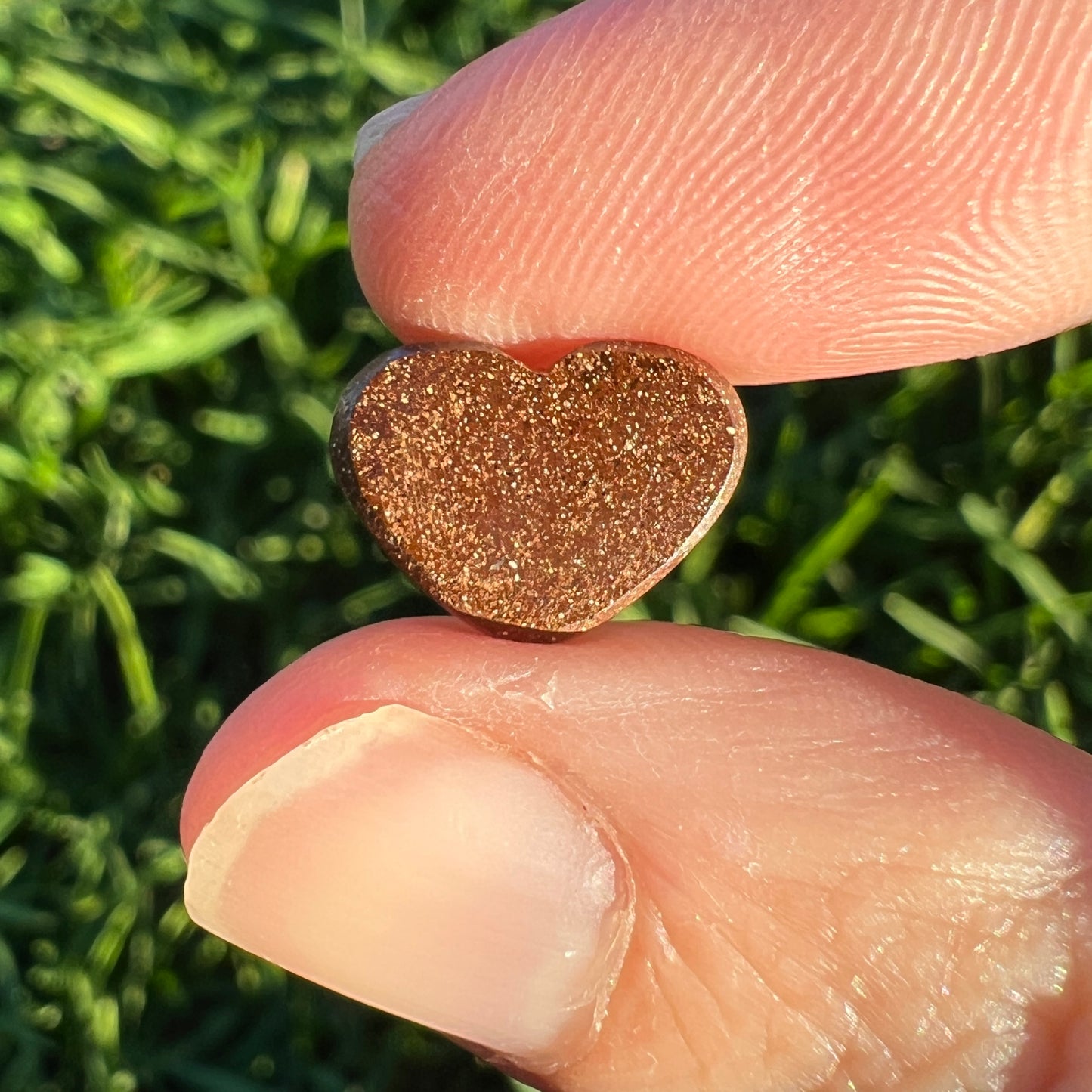 2.77 Ct heart boulder opal