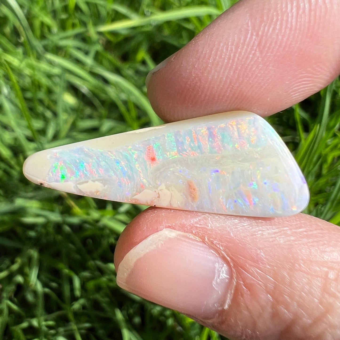 12.52 large pastel boulder opal