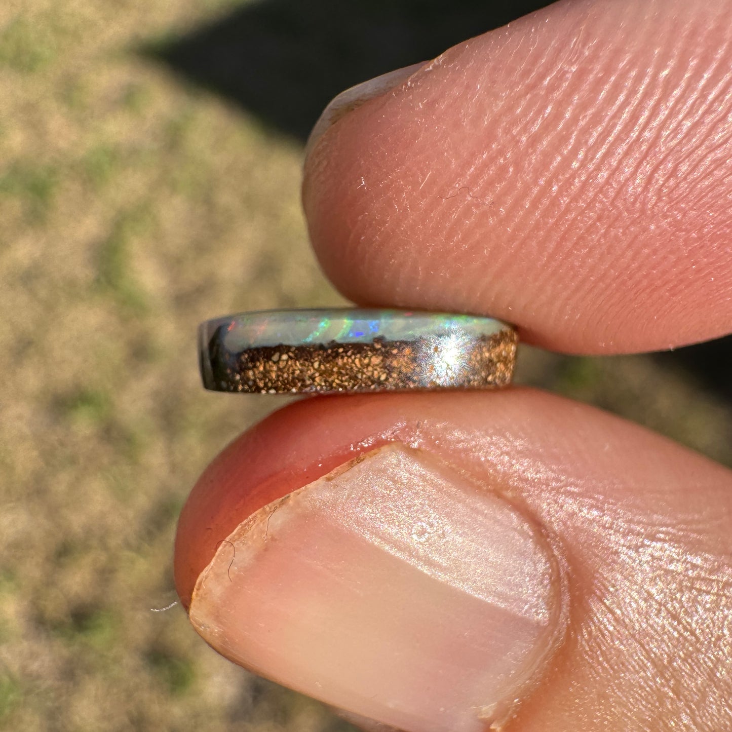 2.31 Ct small boulder opal - Broken River Mining