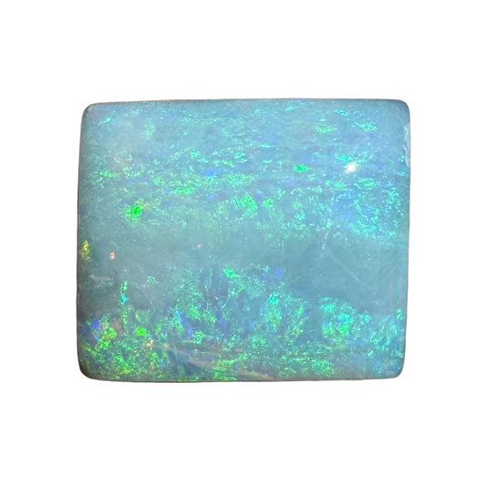 10.49 Ct green and ice blue boulder opal - Broken River Mining