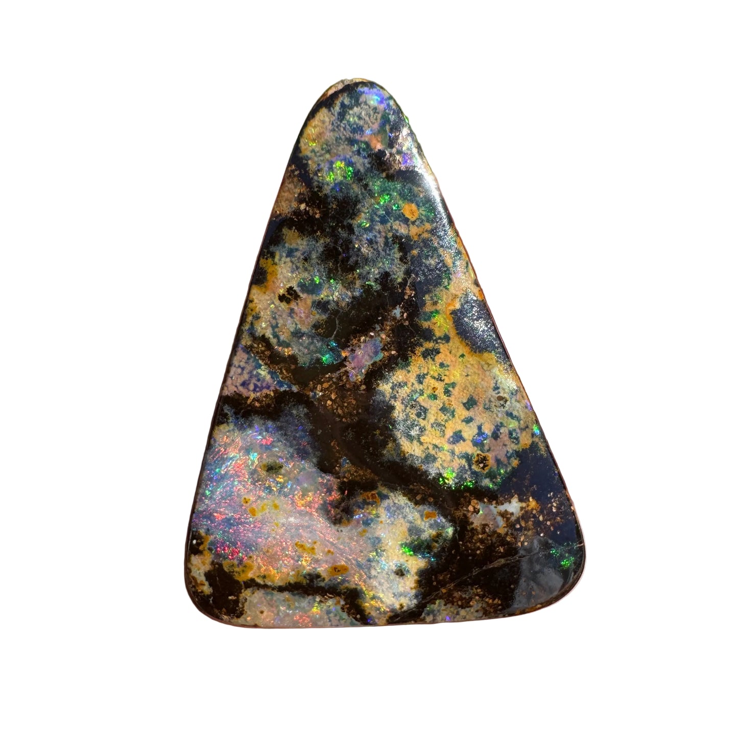 16.61 Ct colourful matrix boulder opal - Broken River Mining