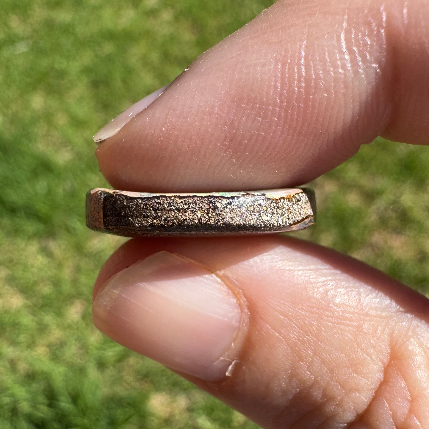 8.23 Ct half-circle boulder opal - Broken River Mining