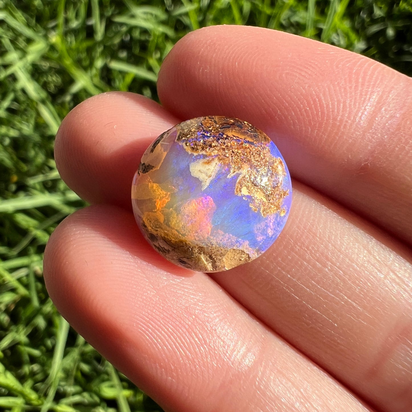 7.12 Ct wood replacement opal