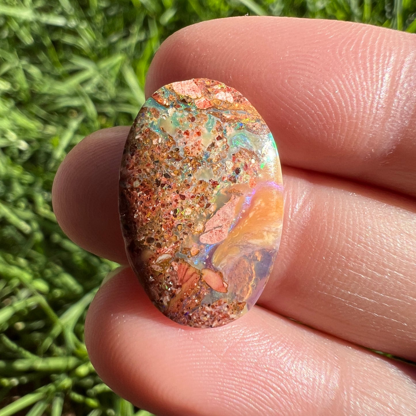 6.28 Ct wood replacement opal
