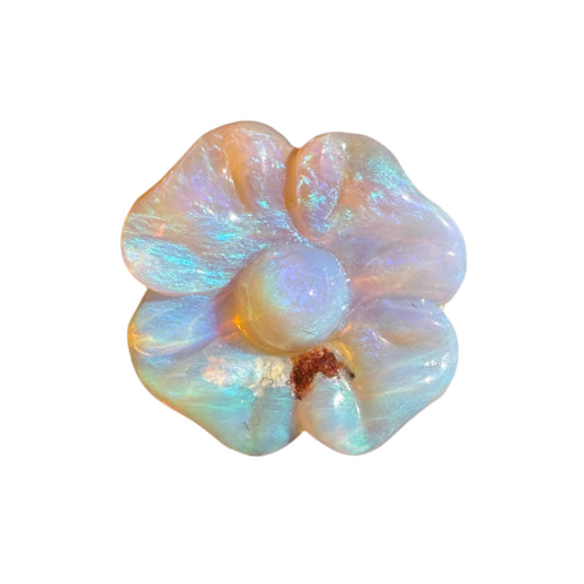 4.54 Ct carved flower opal