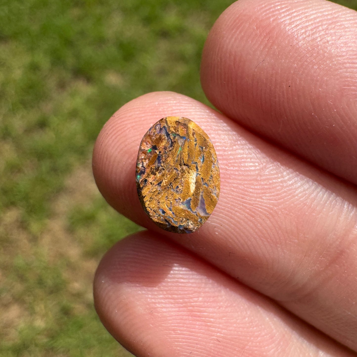 0.93 Ct small wood replacement opal