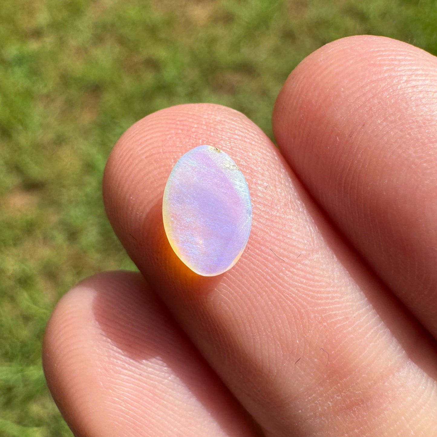 0.61 Ct small crystal opal