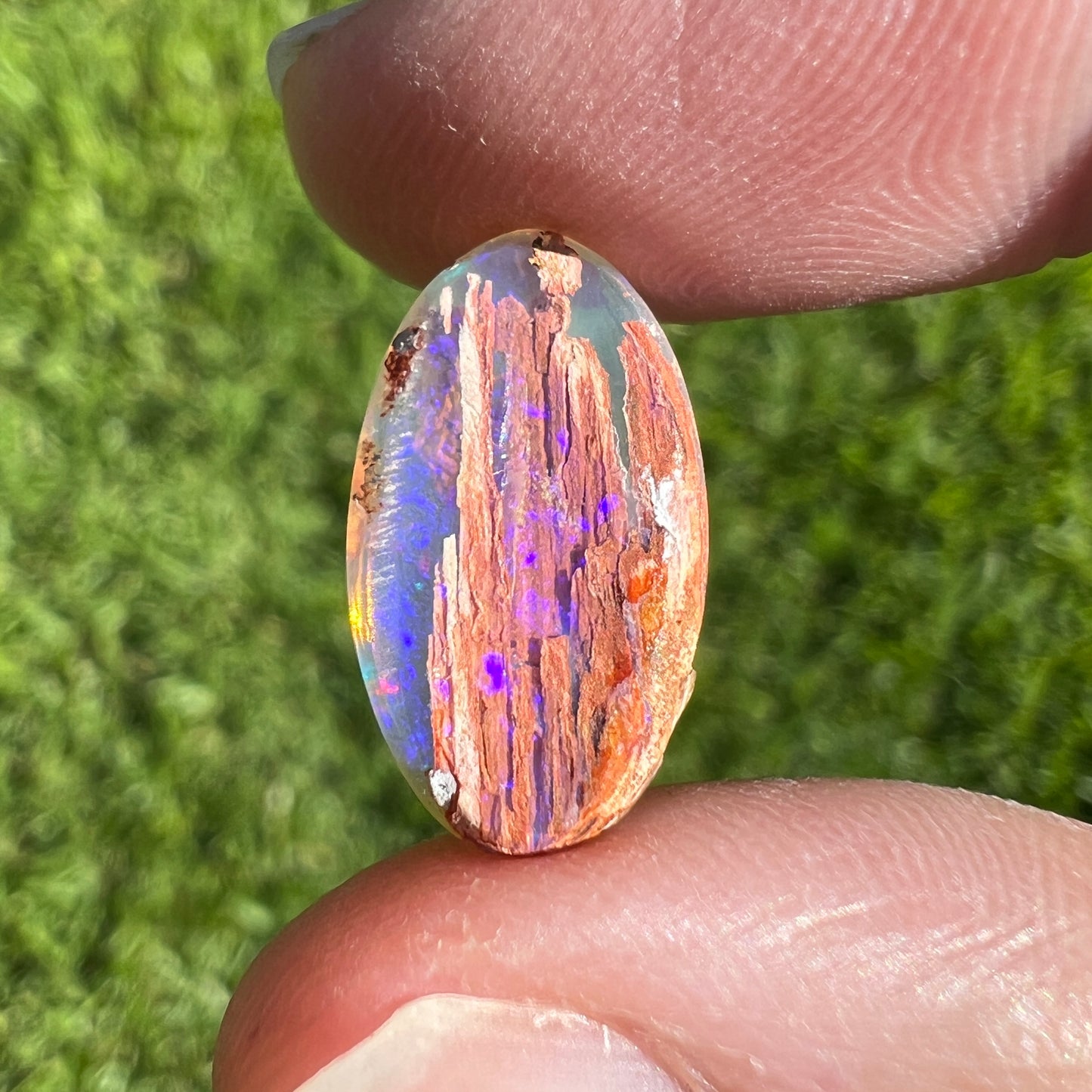 3.90 Ct 3D Wood Replacement opal