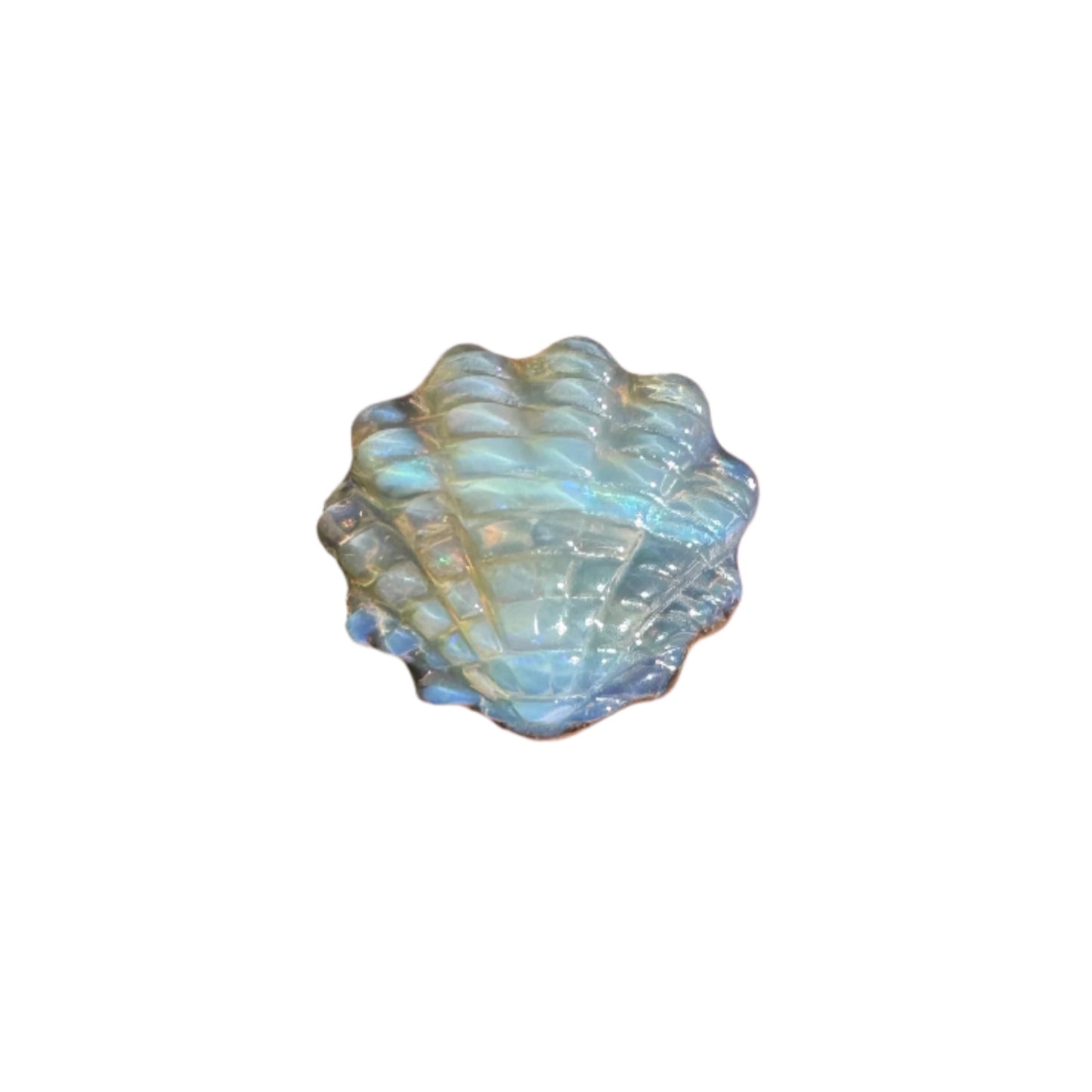 3.70 Ct small fan shell boulder opal