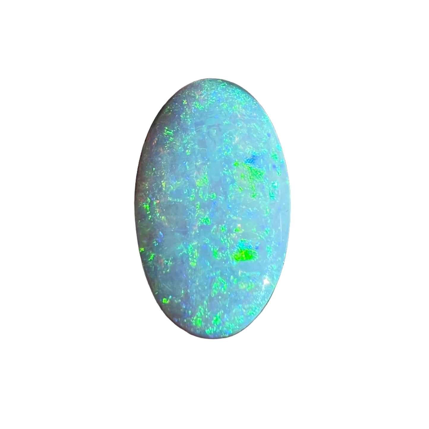 5.68 Ct pink and green pastel boulder opal