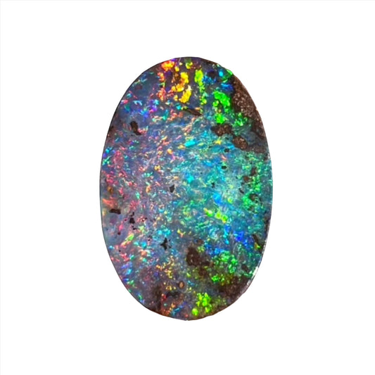 6.42 Ct RAINBOW GEM BOULDER OPAL