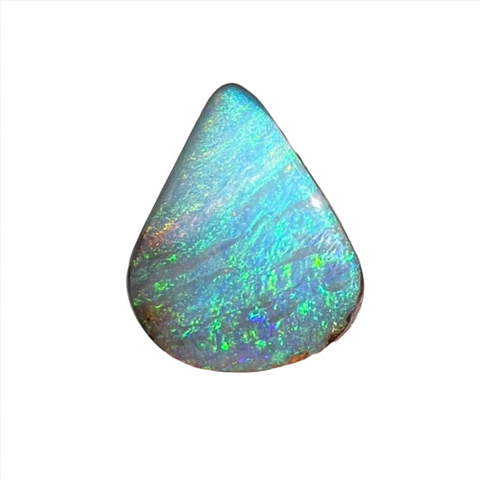 3.63 Ct teardrop boulder opal