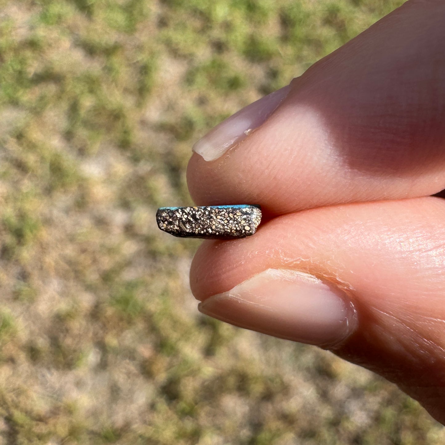 0.66 Ct extra small boulder opal