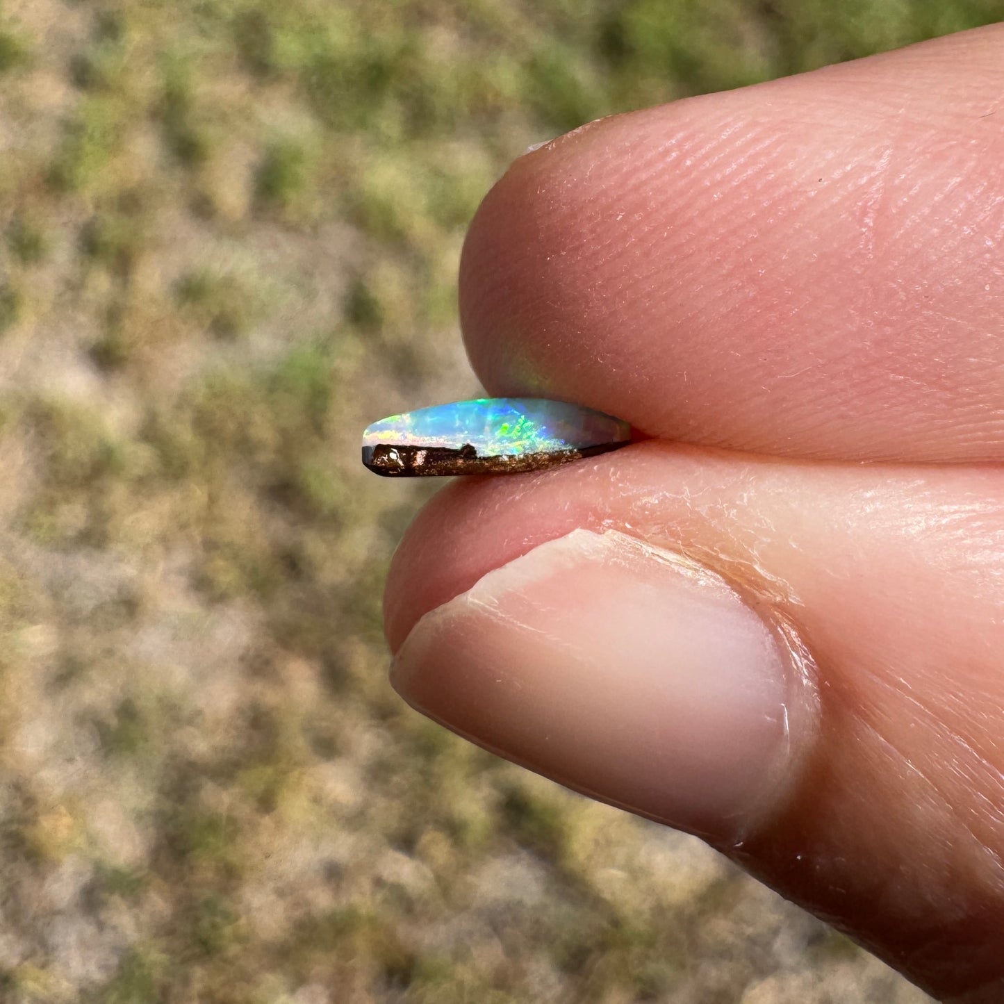 0.38 Ct extra small boulder opal