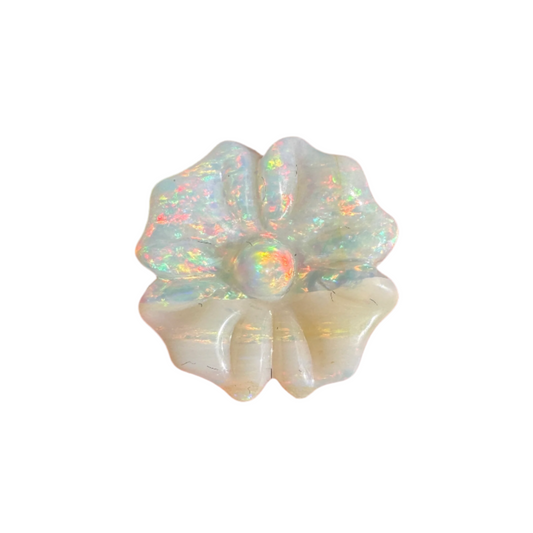 3.20 Ct carved flower opal 🌸