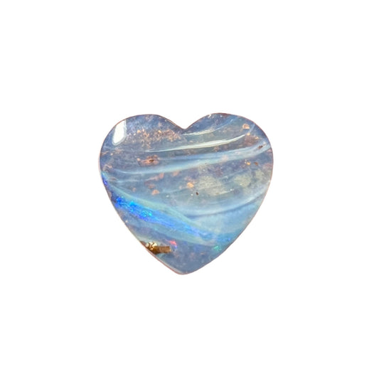 2.65 Ct small boulder opal heart