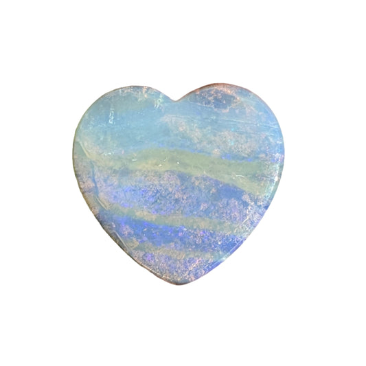 9.45 Ct boulder opal heart