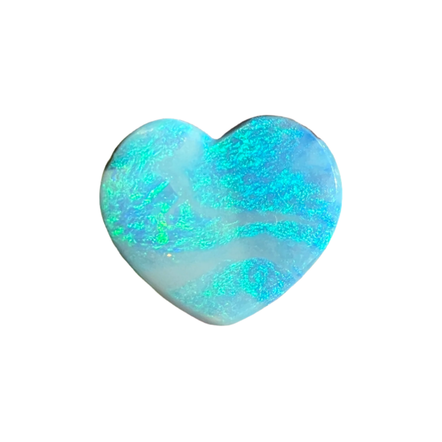 6.06 Ct heart boulder opal