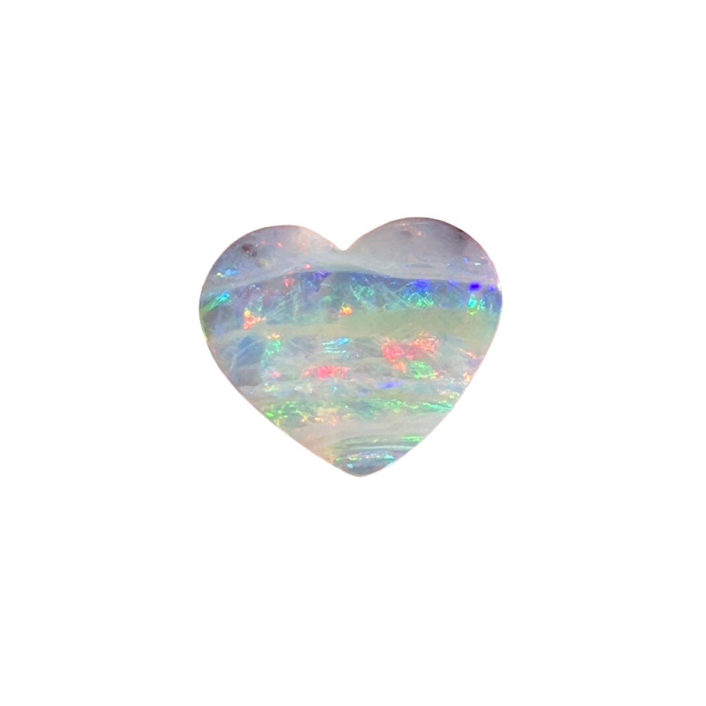 1.51 Ct small boulder opal heart