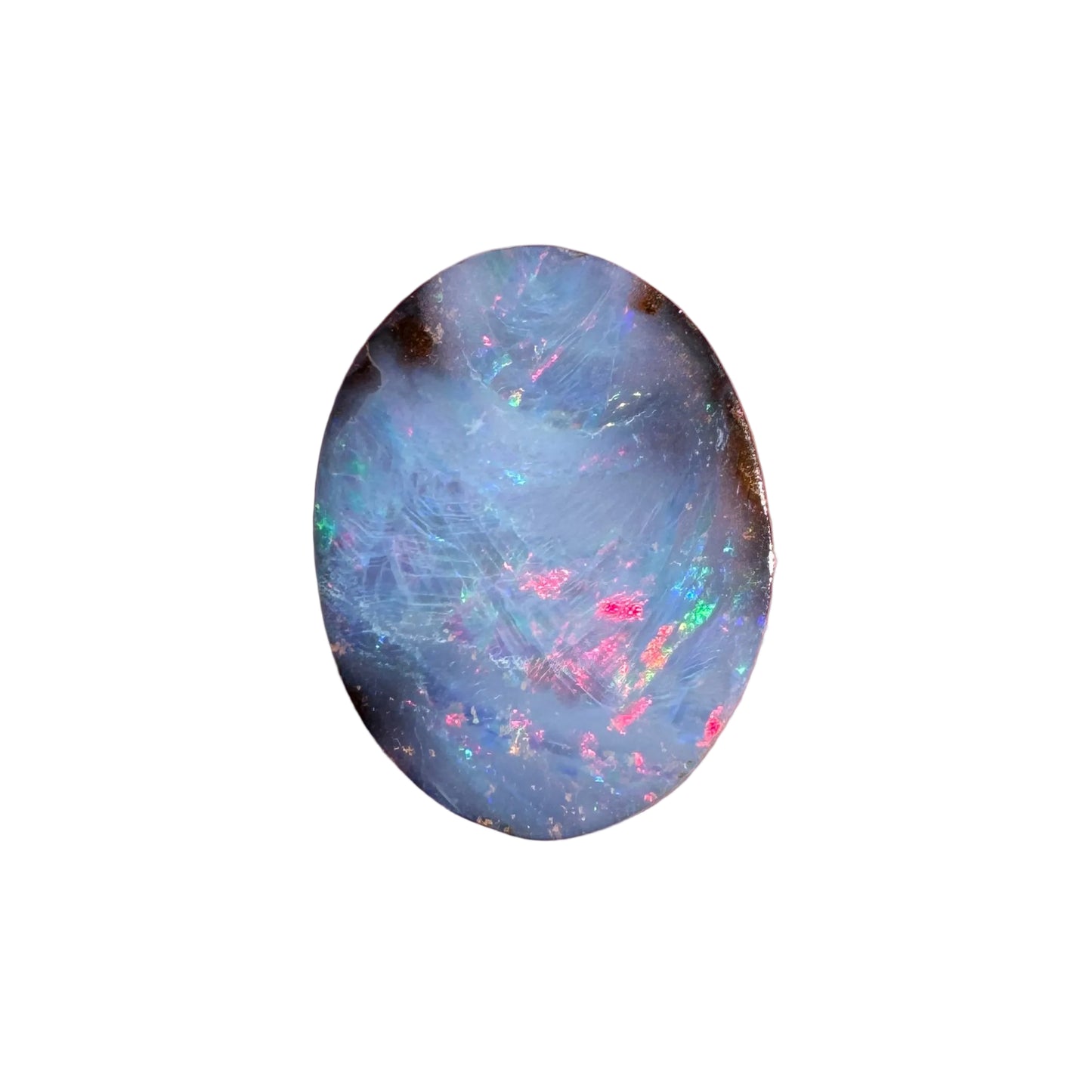 1.90 Ct hot pink boulder opal