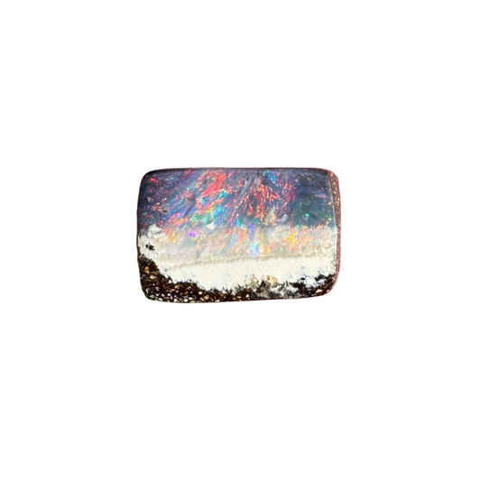 1.87 Ct 'rainbow horizon' small boulder opal