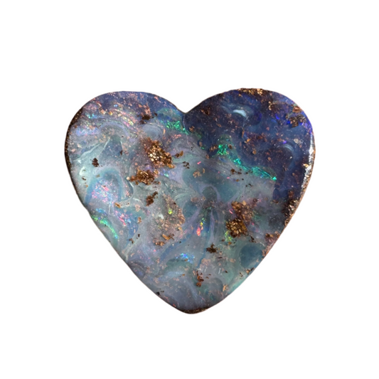 9.52 Ct heart boulder oapl