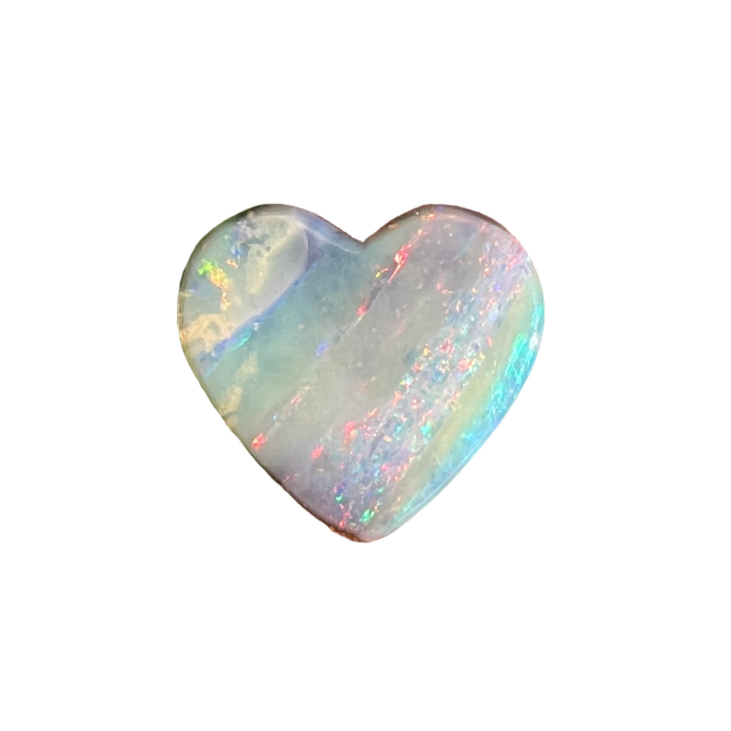 3.27 Ct small heart boulder opal