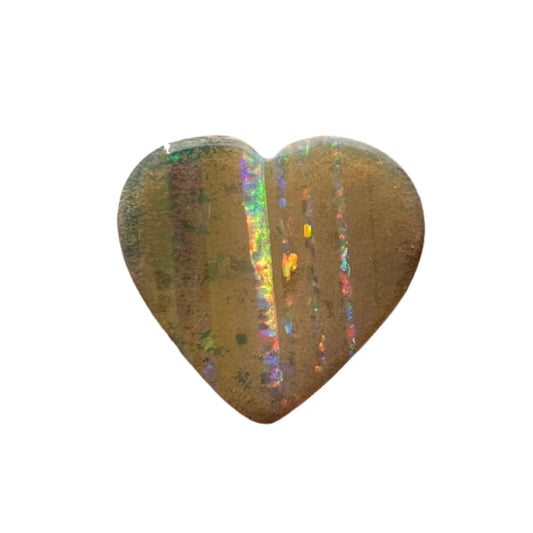 7.16 Ct heart boulder opal