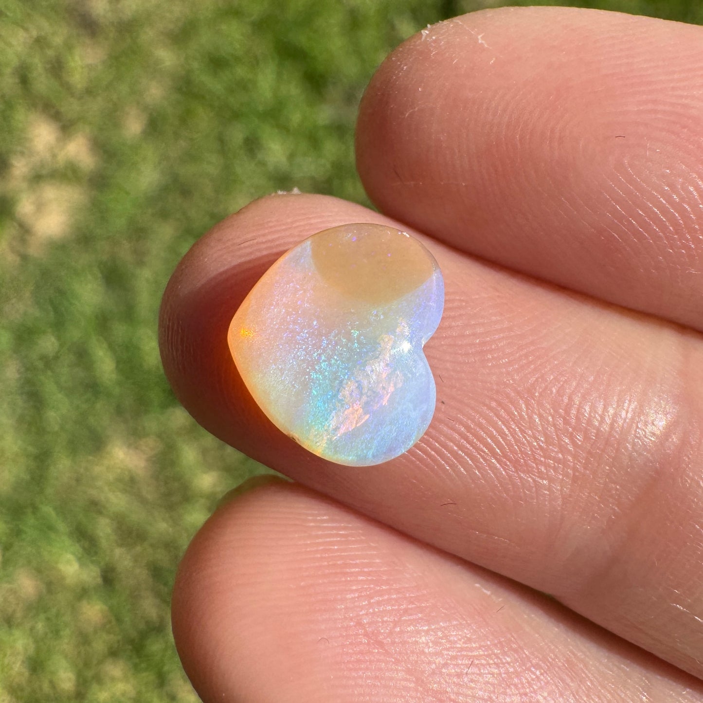 2.04 Ct crystal heart opal