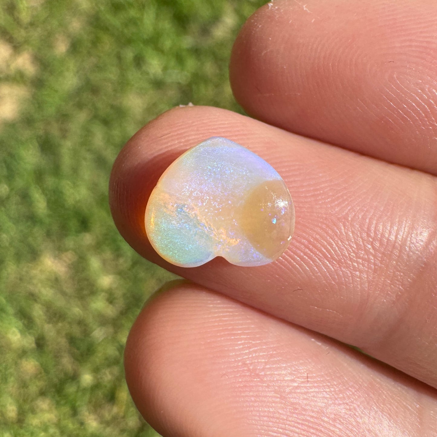 2.04 Ct crystal heart opal