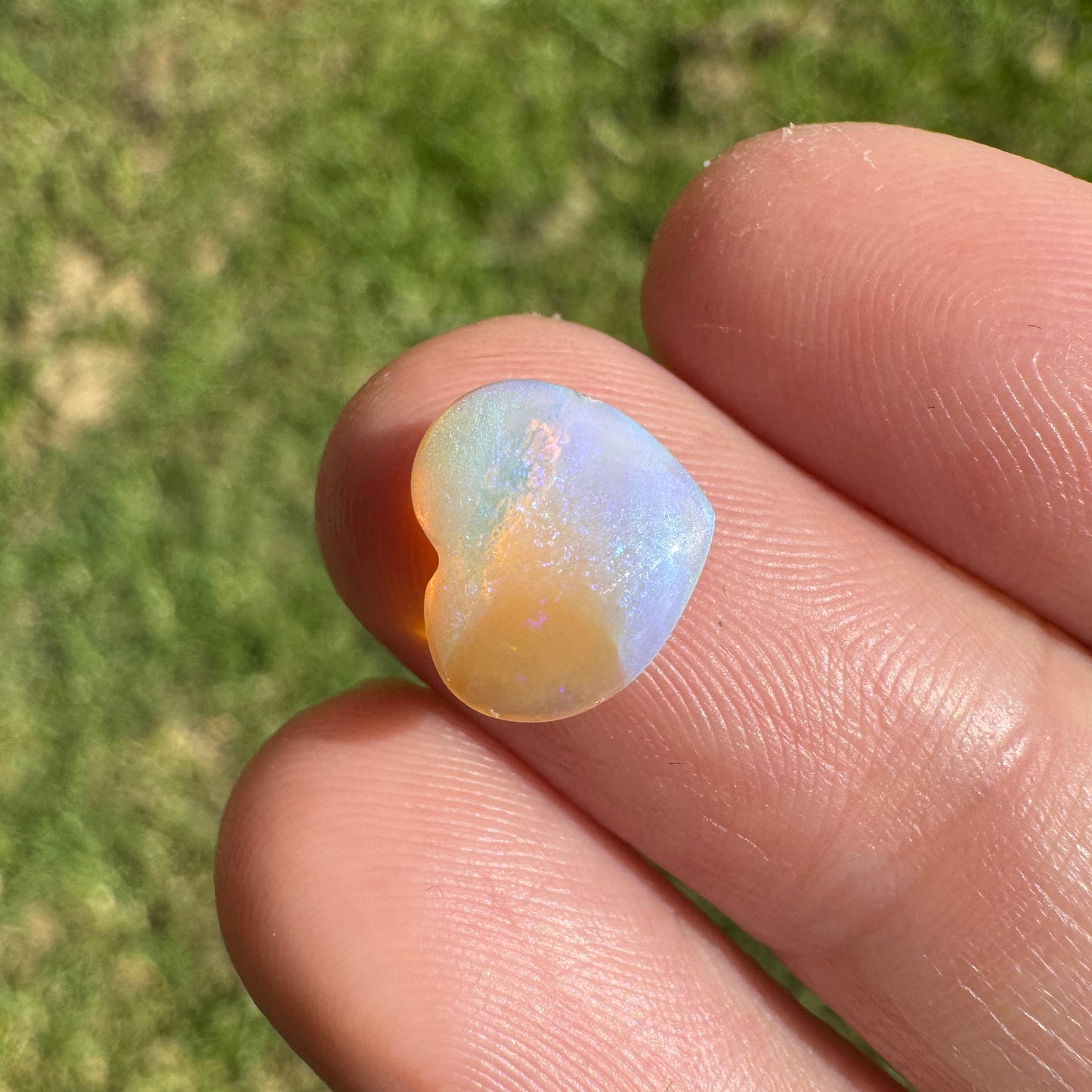 2.04 Ct crystal heart opal