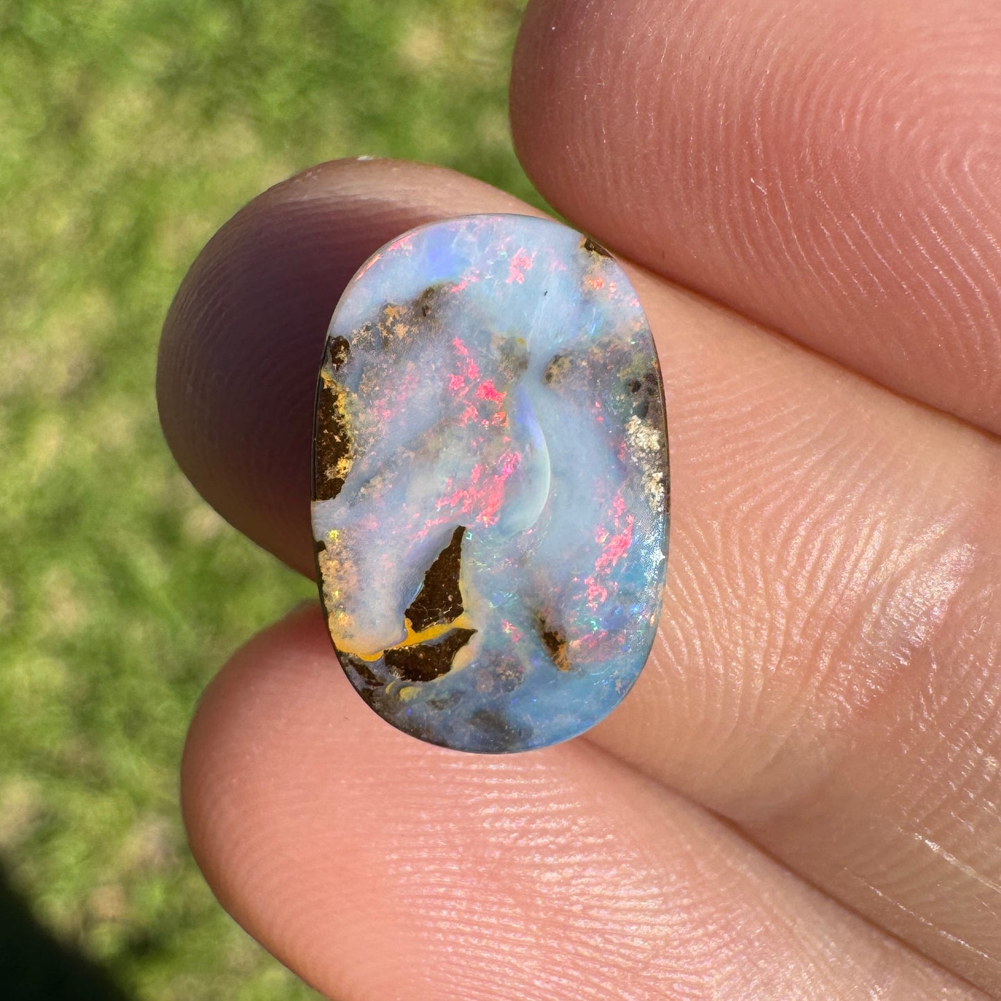 4.85 Ct 'sail away with me' small boulder opal