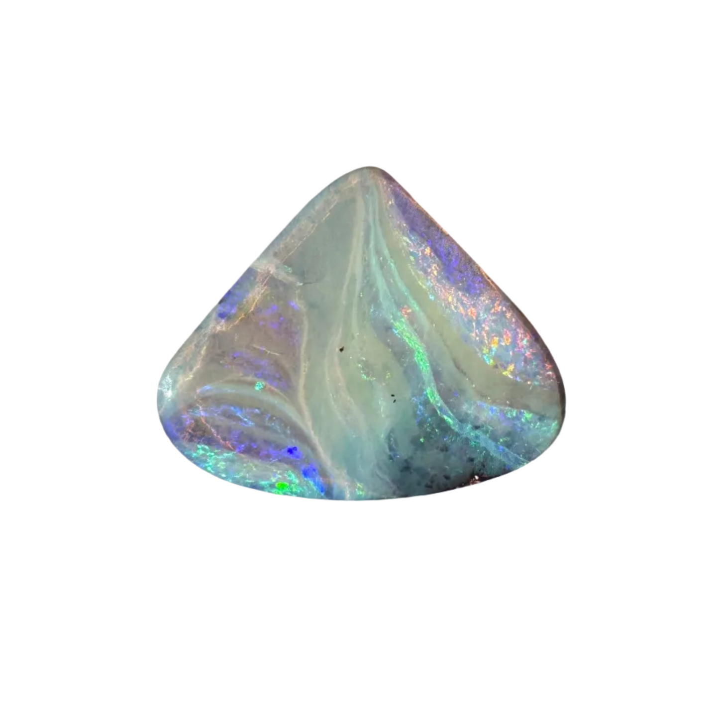6.06 Ct fat teardrop boulder opal