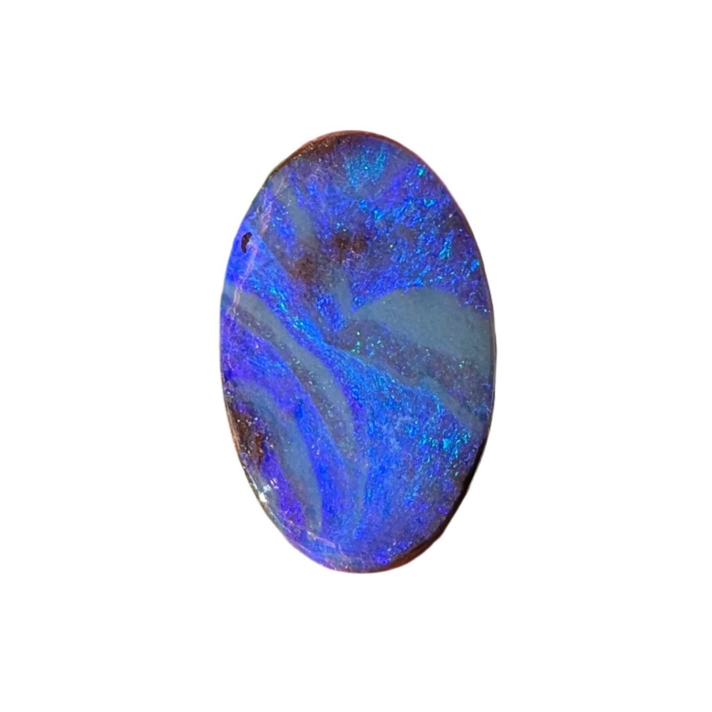 6.32 Ct blue boulder opal