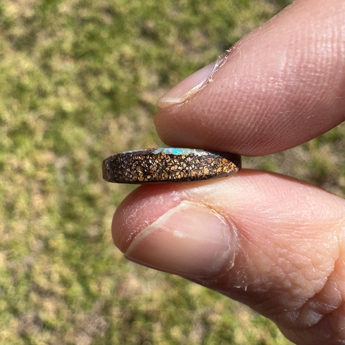 5.49 Ct oval boulder opal