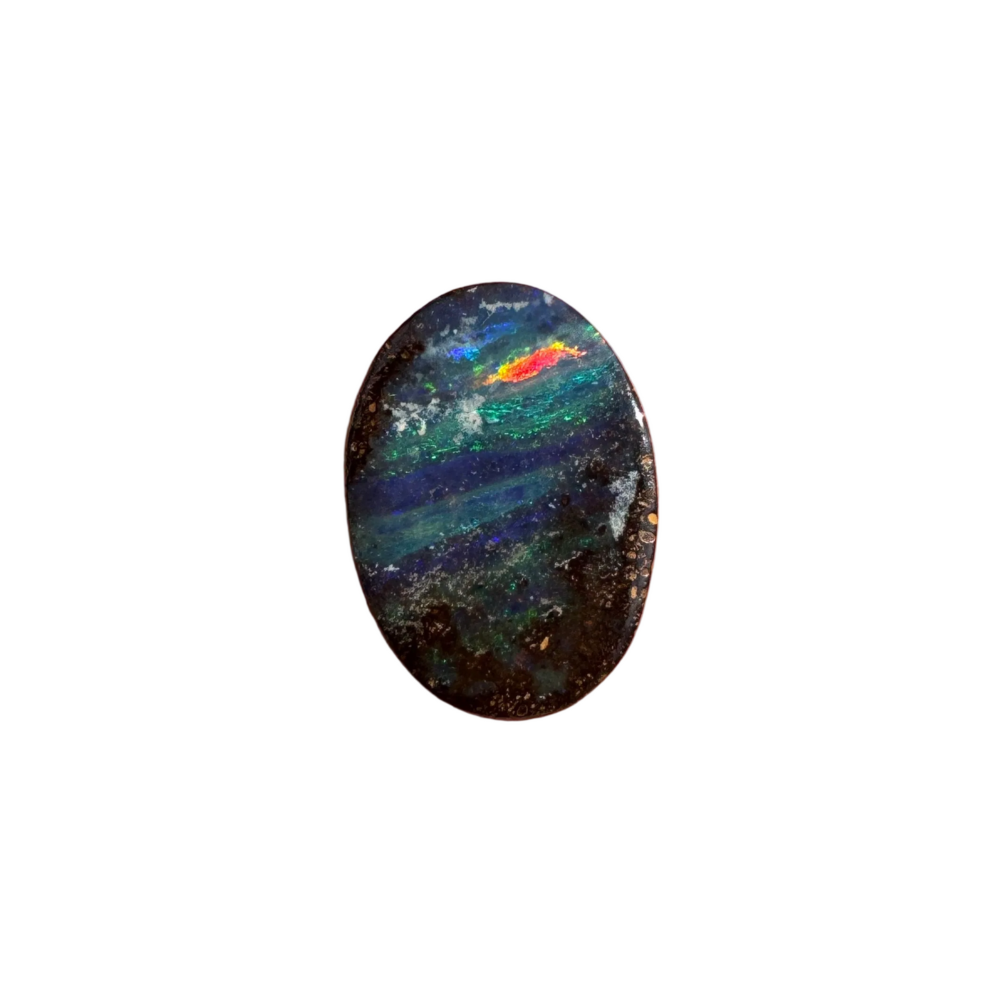 1.67 Ct oval boulder opal