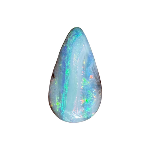 5.56 Ct teardrop boulder opal
