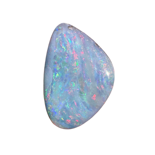 4.76 Ct lilac-hued rainbow boulder opal
