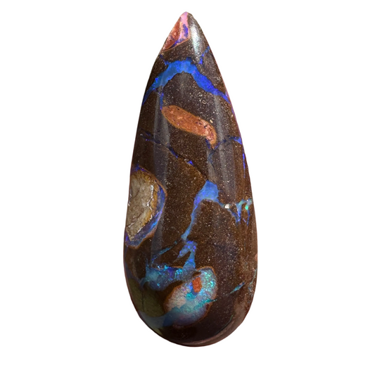 19.75 Ct large teardrop matrix boulder opal