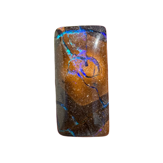 14.37 Ct purple matrix boulder opal
