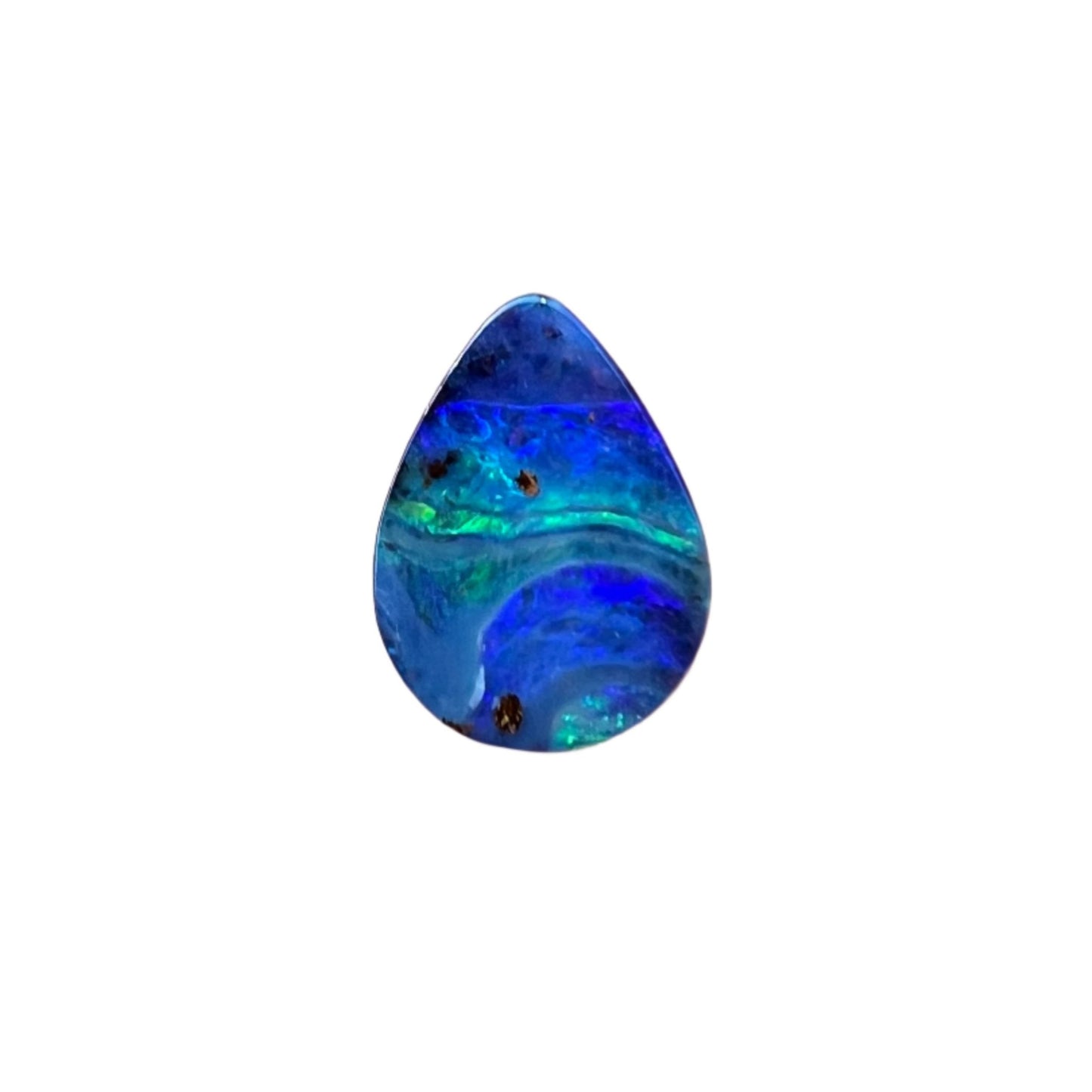 1.31 Ct green-blue boulder opal