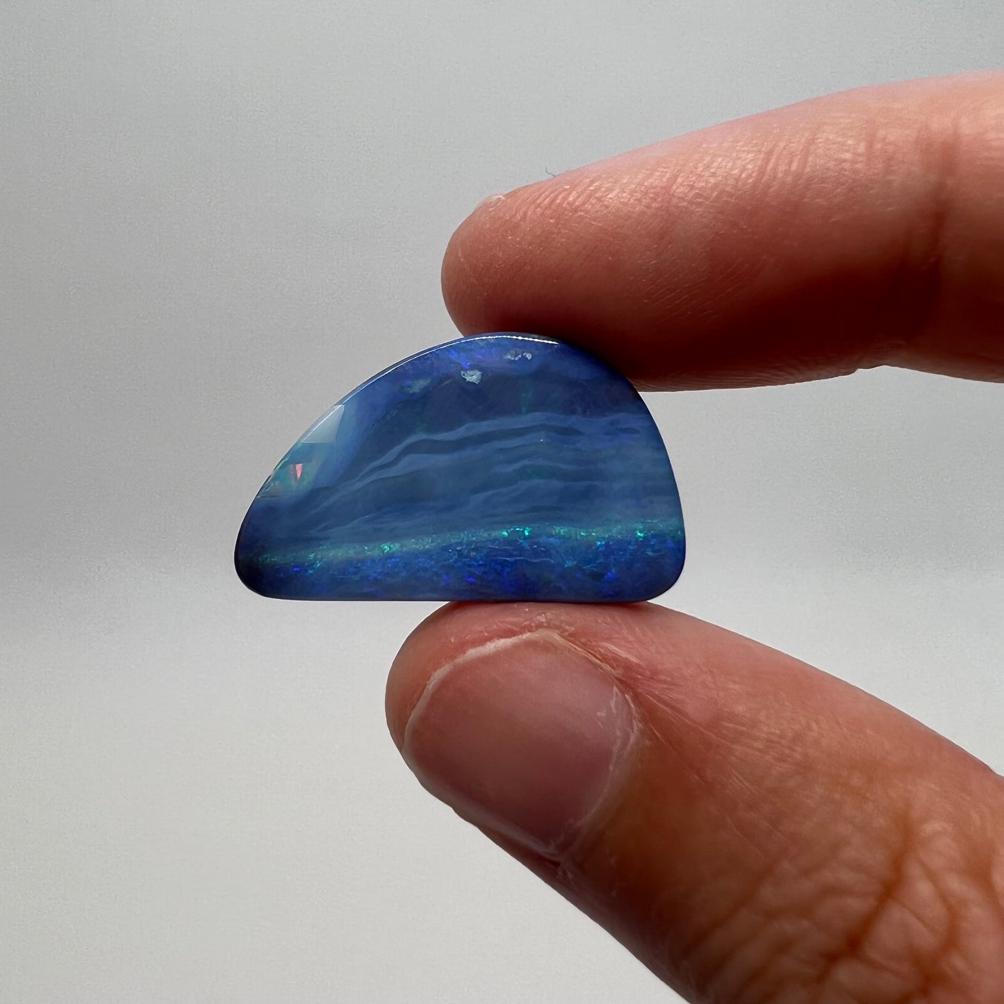 14.07 Ct blue boulder opal