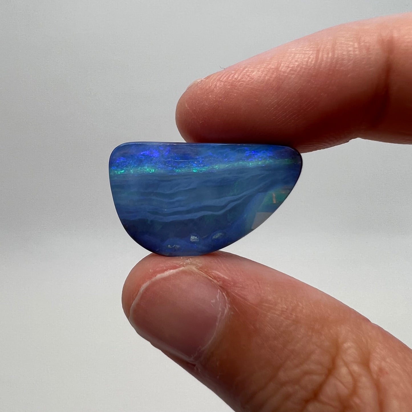 14.07 Ct blue boulder opal