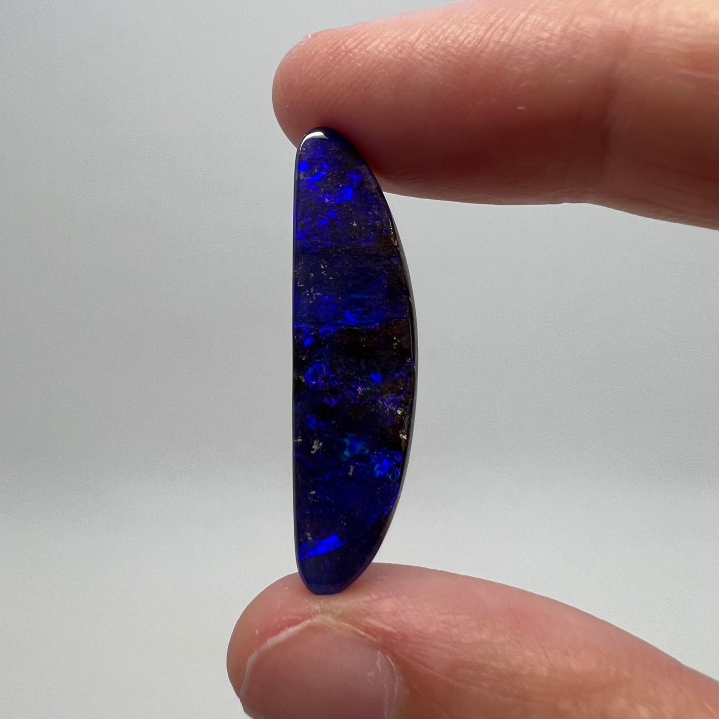 12.09 Ct purple boulder opal