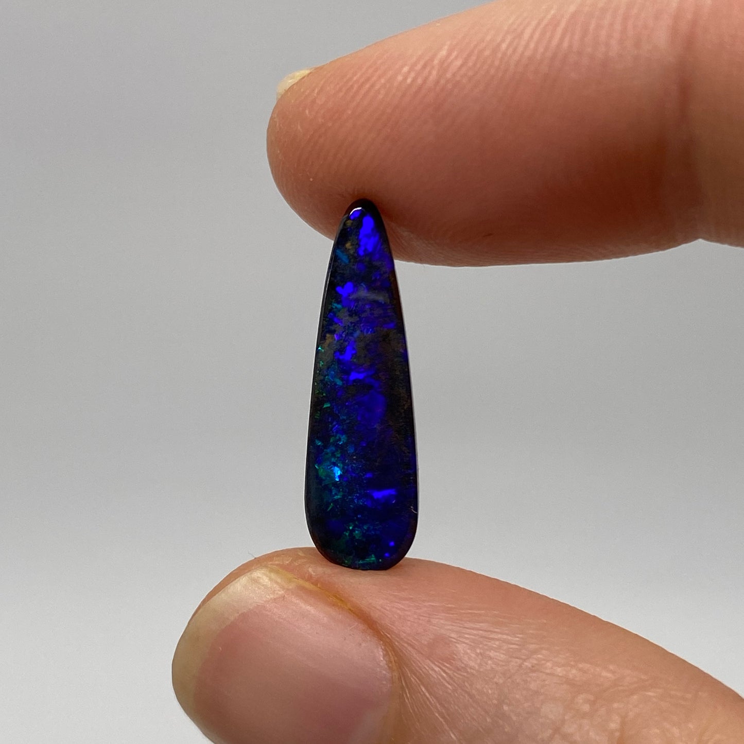 3.10 Ct small dark purple boulder opal